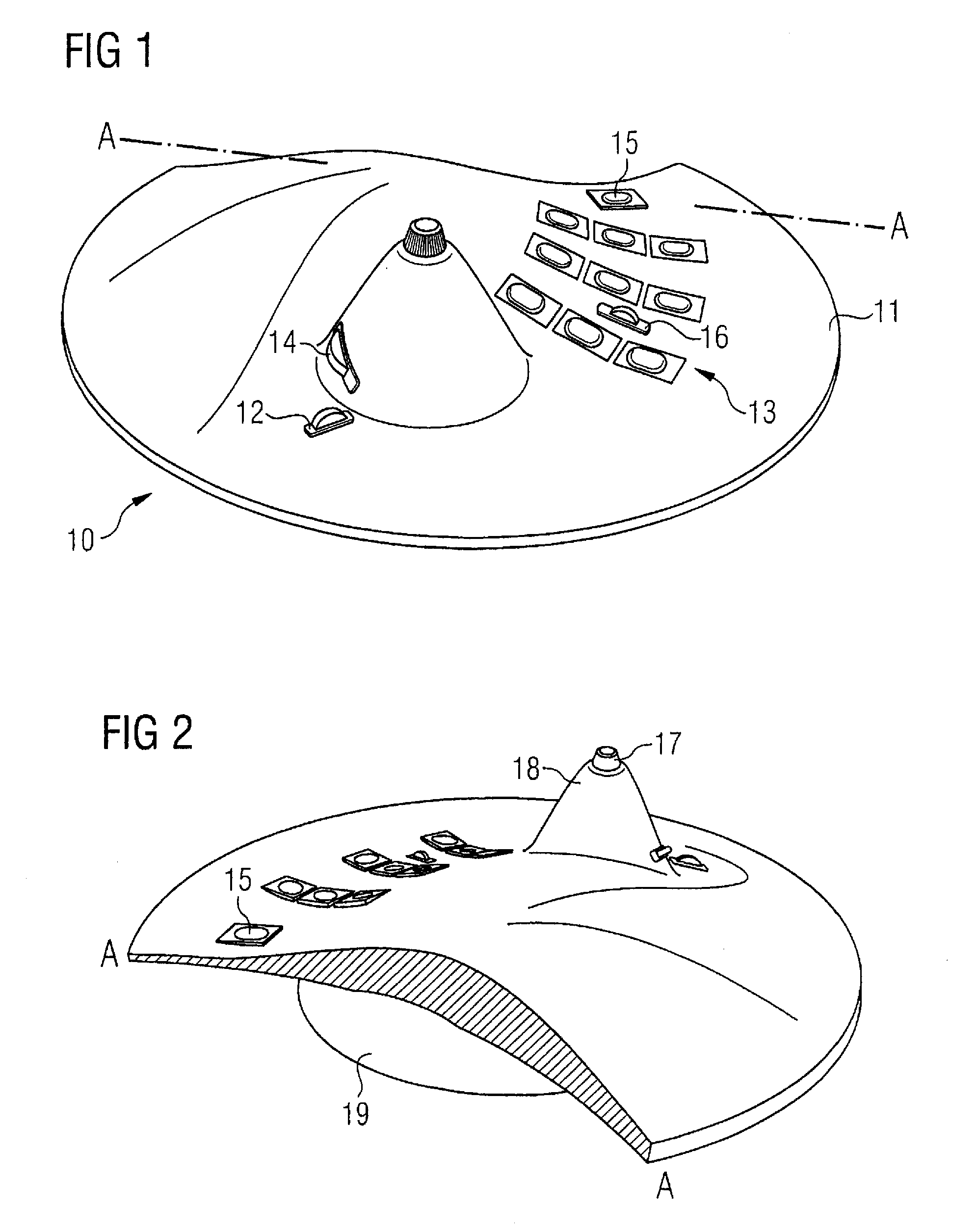 Input device to control elements of graphical user interfaces