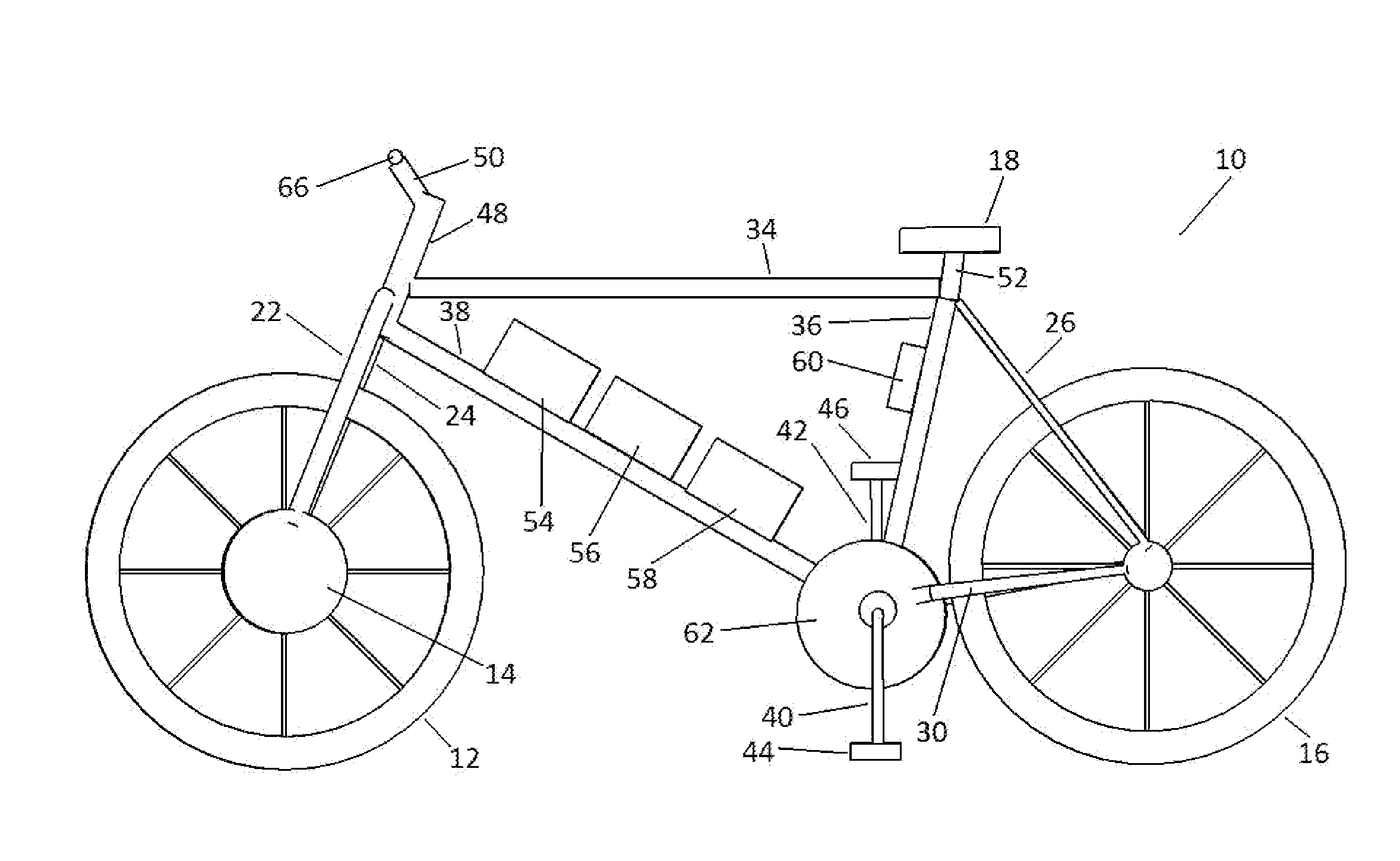 Pedal generator electric bicycle