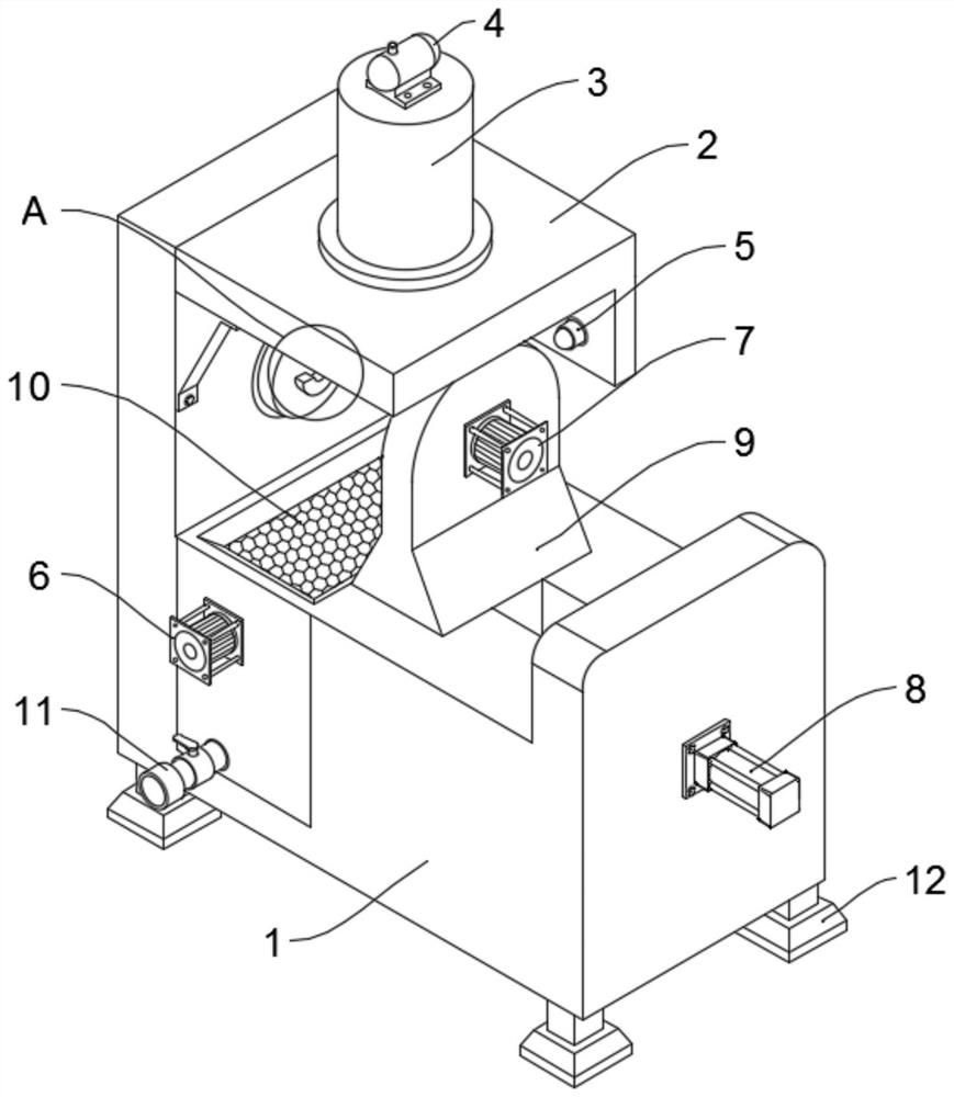 Semi-automatic bolt fluorescent magnetic powder detection device