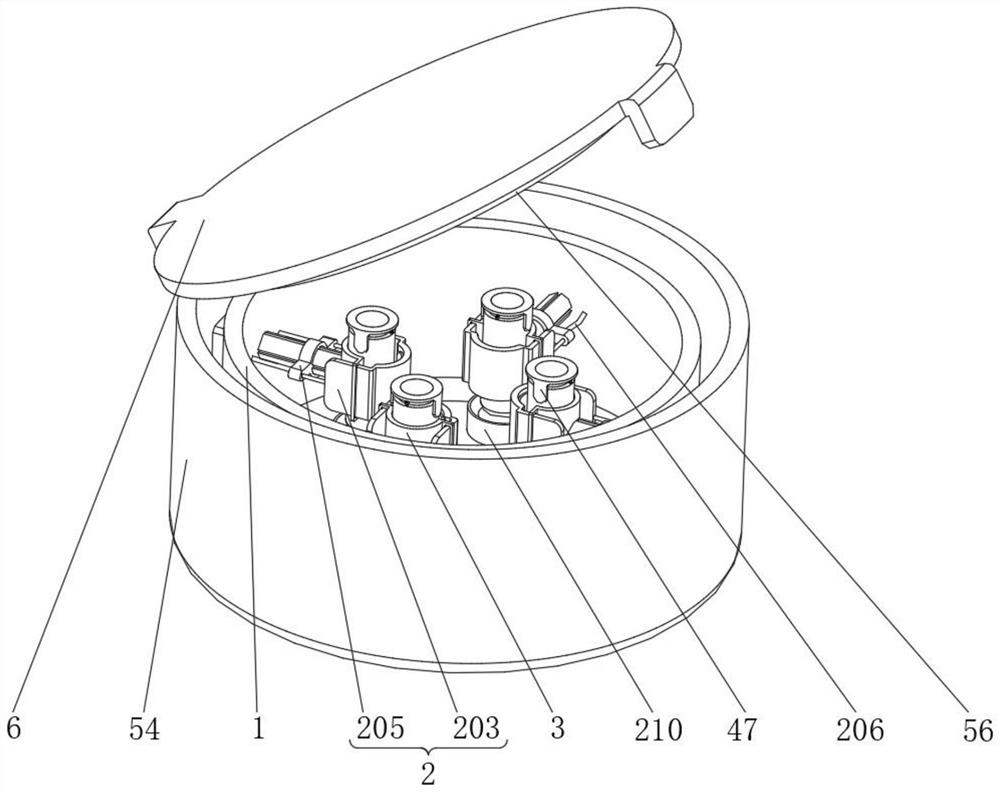 A device for collecting resection specimens under digestive endoscopy