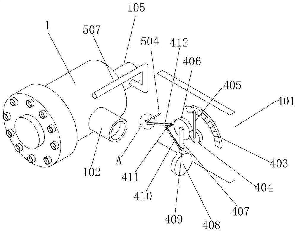 A vane pump that is easy to adjust the flow