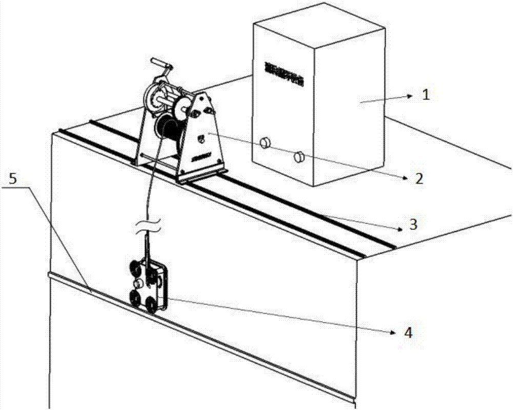Wall-climbing robot capable of crossing obstacles and obstacle crossing method thereof