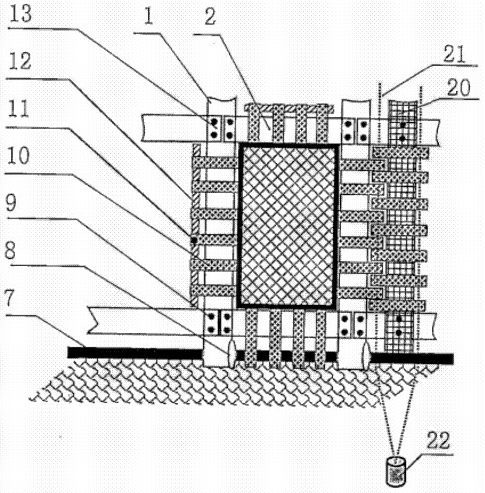 Modular splicing type copper alloy stretching net box and assembling method thereof