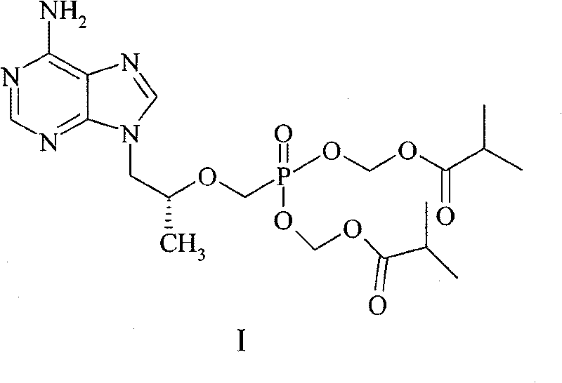 Novel acyclic nucleoside phosphonate predrug
