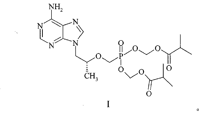 Novel acyclic nucleoside phosphonate predrug