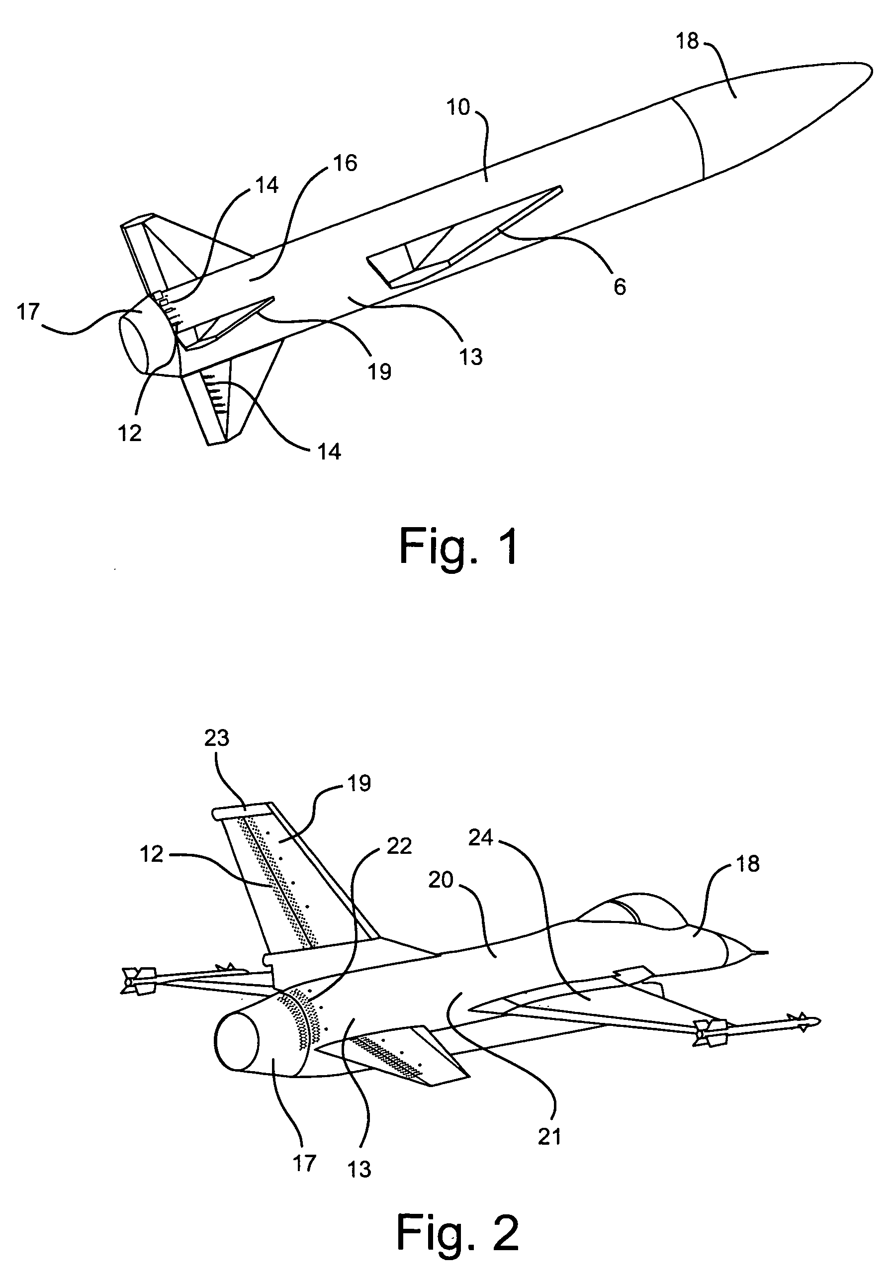 Aircraft and missile afterbody flow control device and method of controlling flow