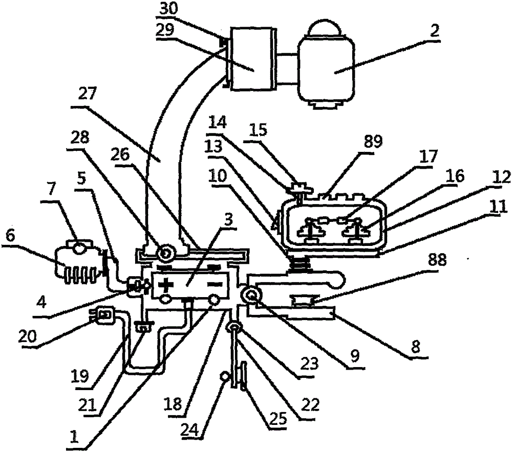 Headrest type suspension anesthesia device for anesthesia departments