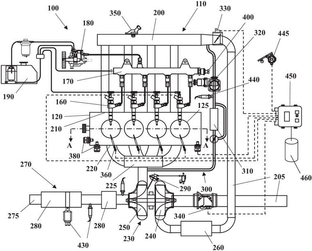 Valve motion measurement assembly for an internal combustion engine