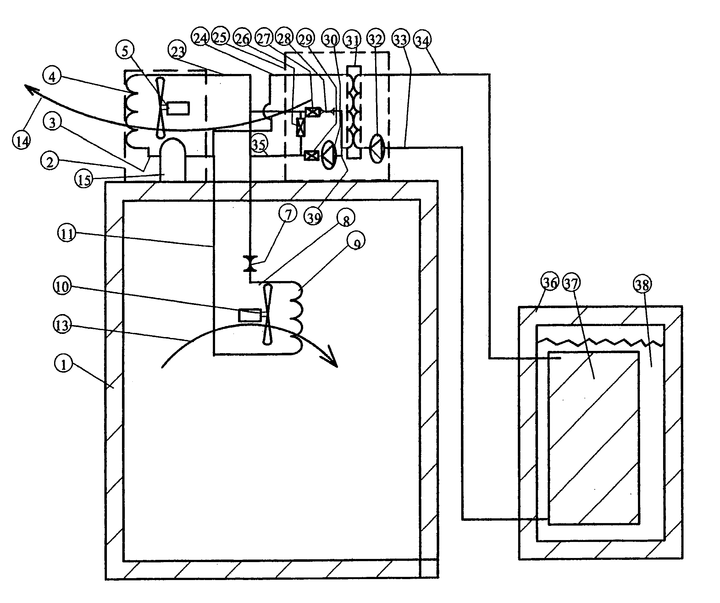 Thermal energy transfer unit and method