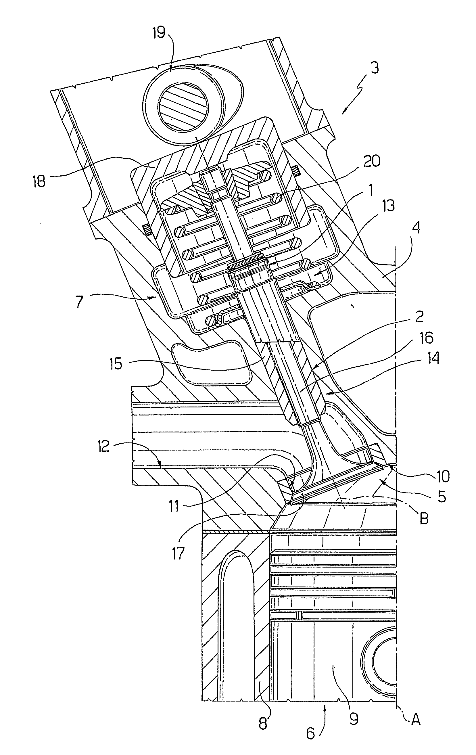 Gasket For A Valve In An Internal Combustion Engine