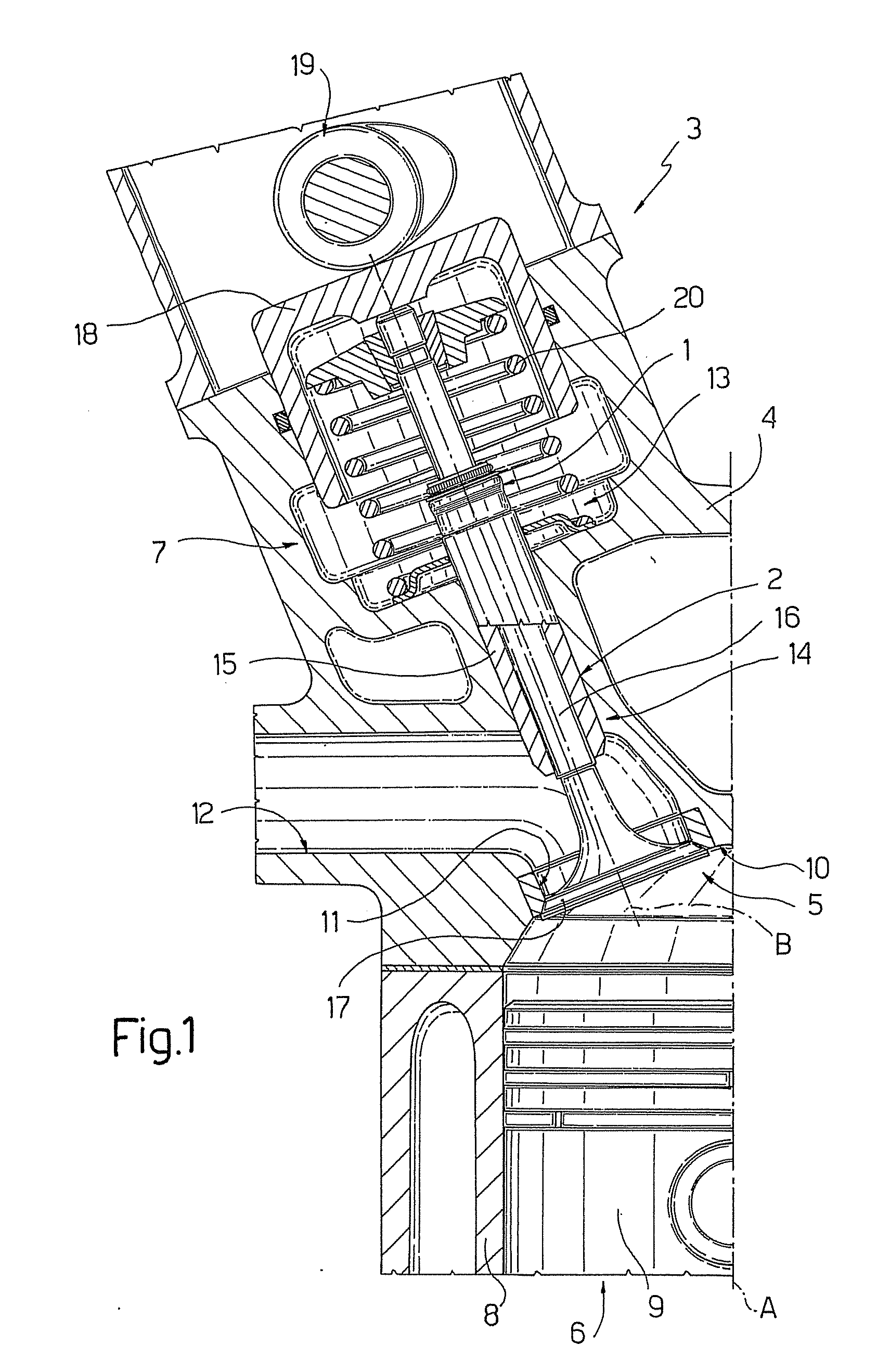 Gasket For A Valve In An Internal Combustion Engine