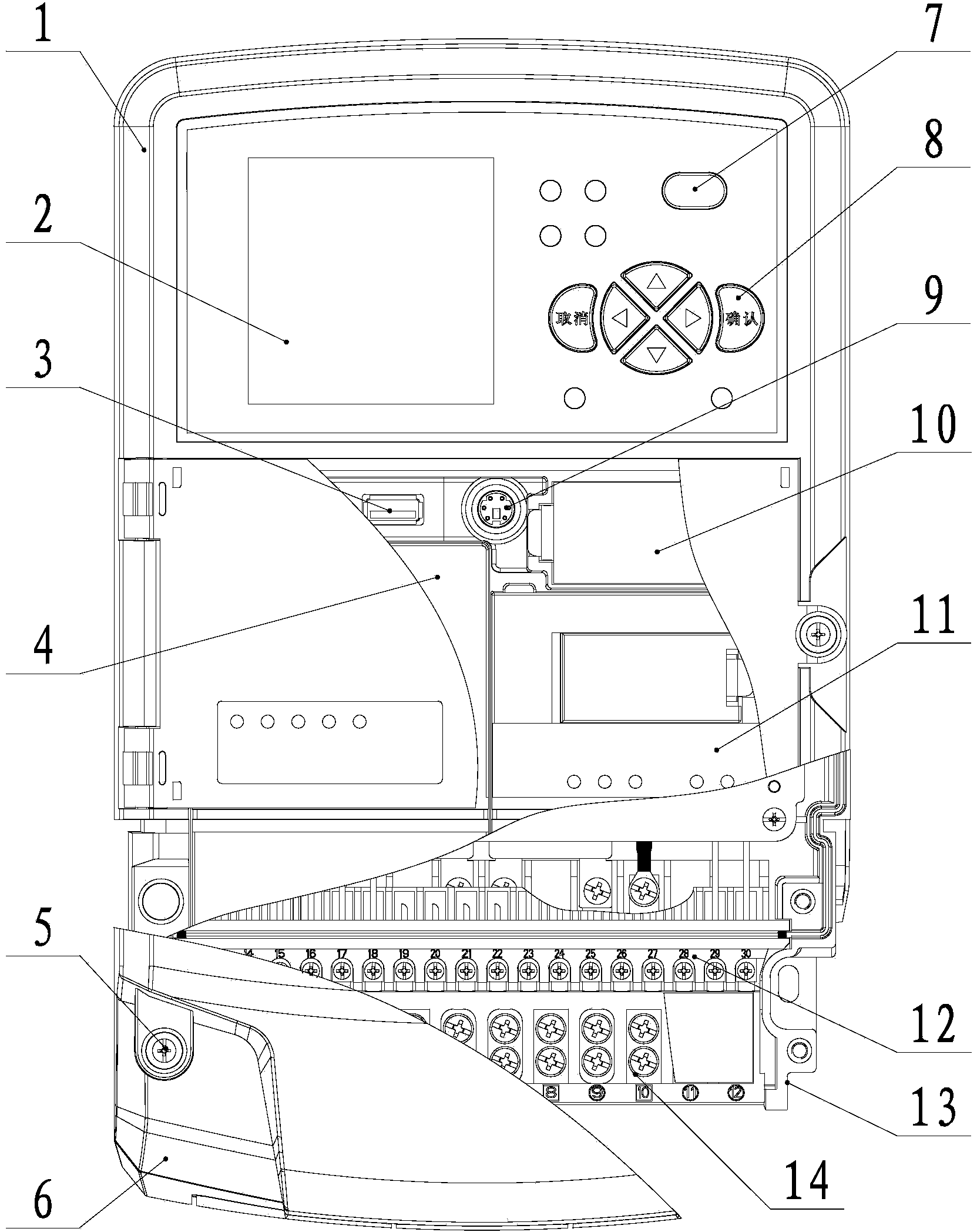 Automatic production line device checking system applied to acquisition terminal and automatic production line device checking method applied to acquisition terminal