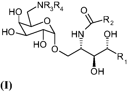 Method of preparation of alpha-galactosyl ceramides compounds