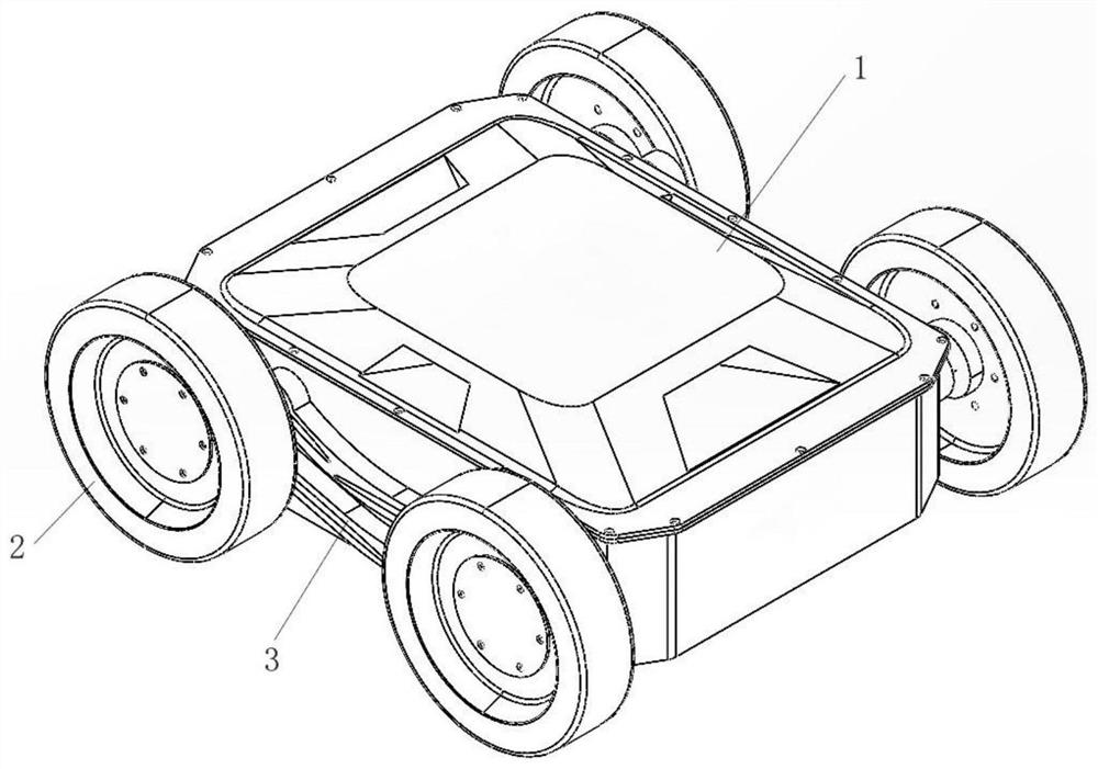 Robot with wheel-leg structure and control method thereof