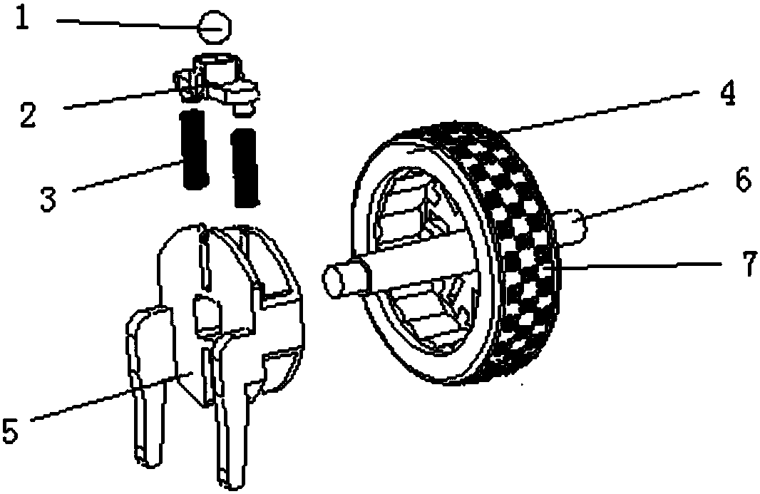 Mouse wheel and mouse wheel assembly thereof