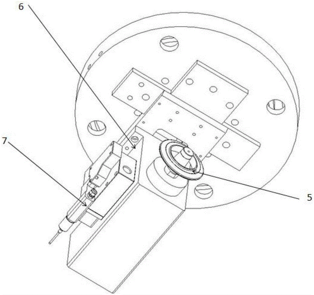 Calibration method for measuring probe for online measurement in processing machine tool