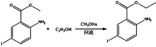 A kind of synthetic method of 2-chloro-5-iodobenzoic acid