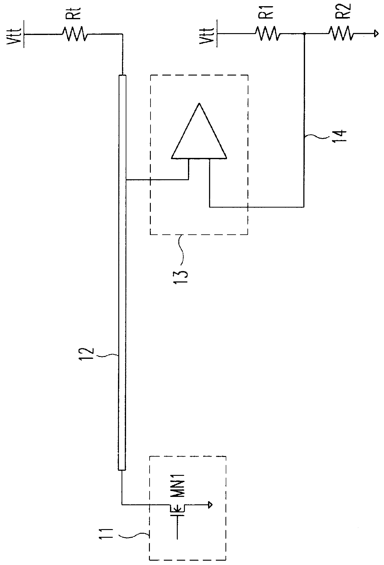 Bus interface circuit in a semiconductor memory device