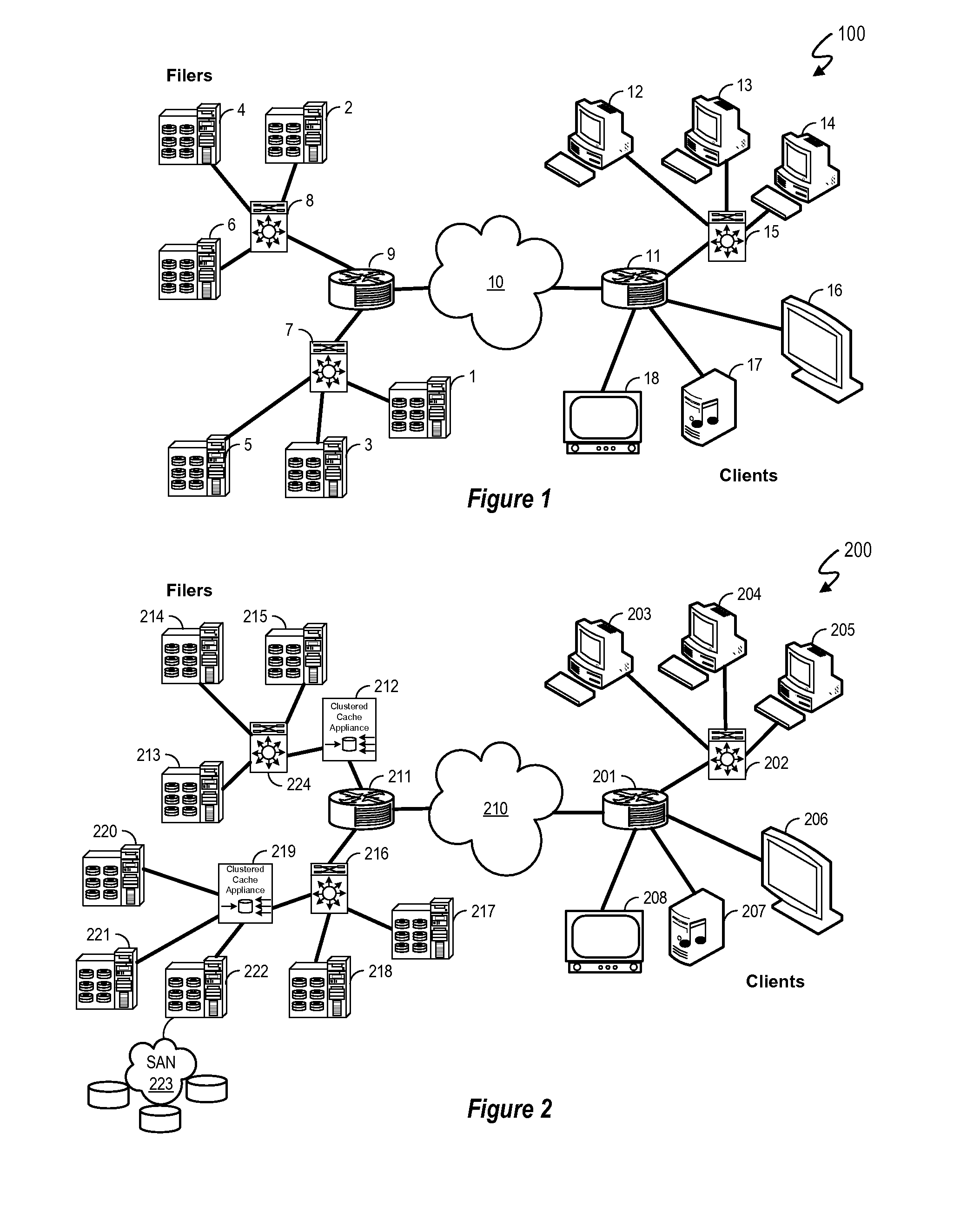 Clustered cache appliance system and methodology