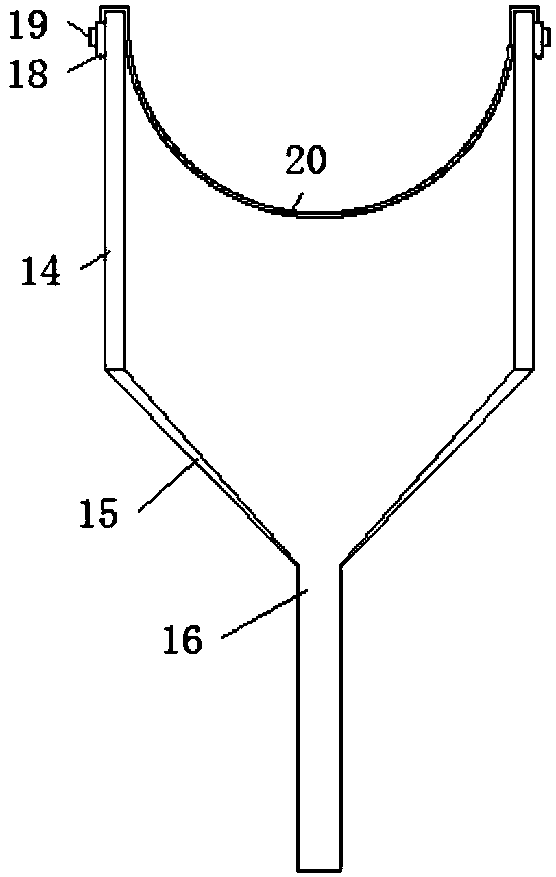 Recovery device for papermaking residue pulp