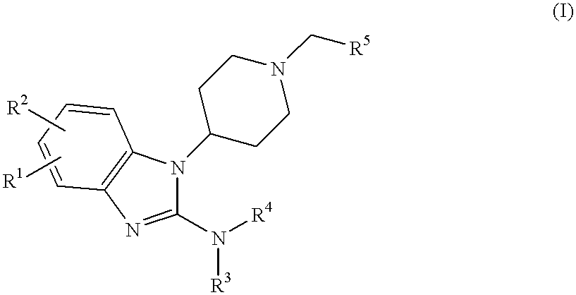 2-benzimidazolylamine compounds as ORL-1-receptor agonists