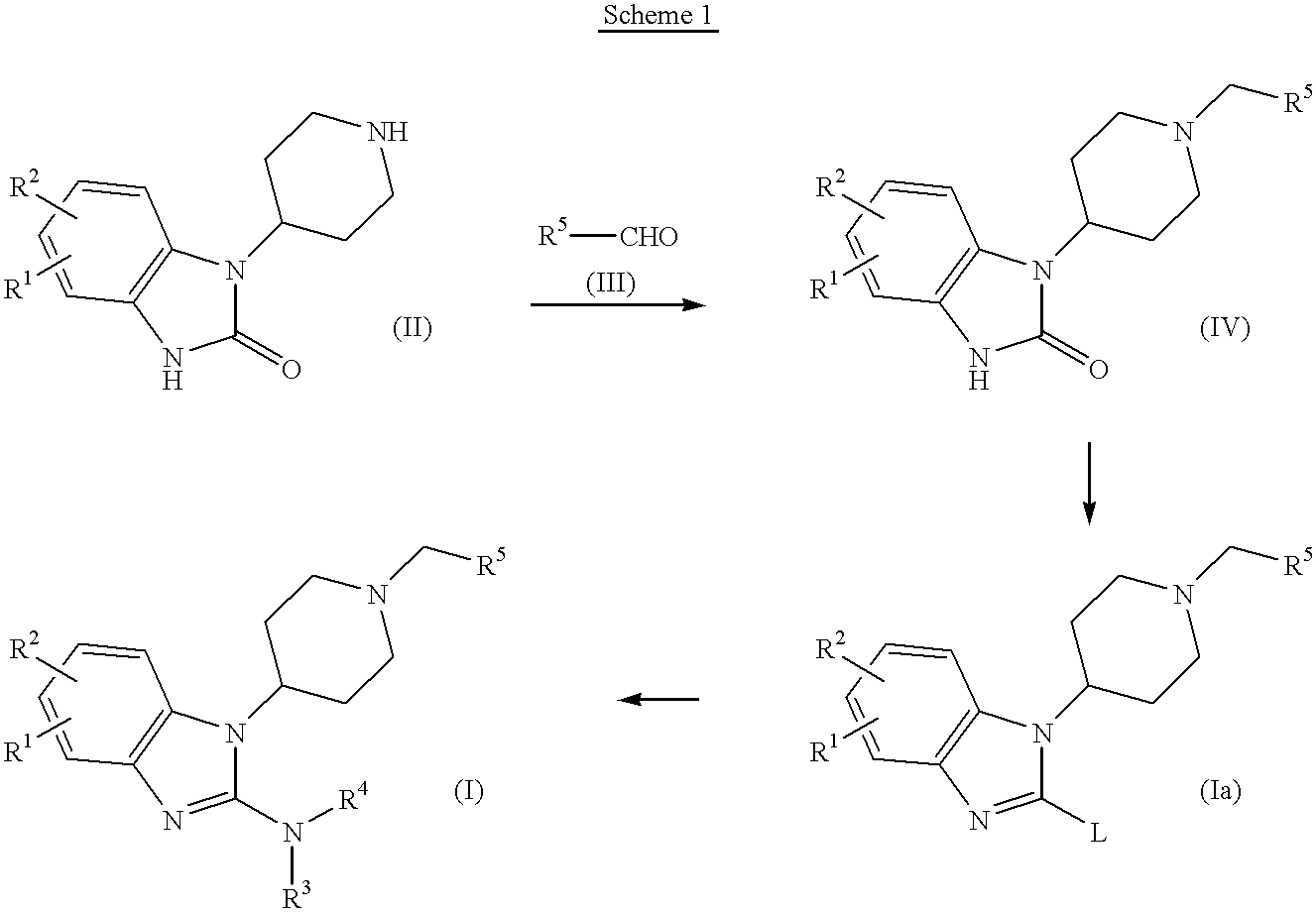 2-benzimidazolylamine compounds as ORL-1-receptor agonists