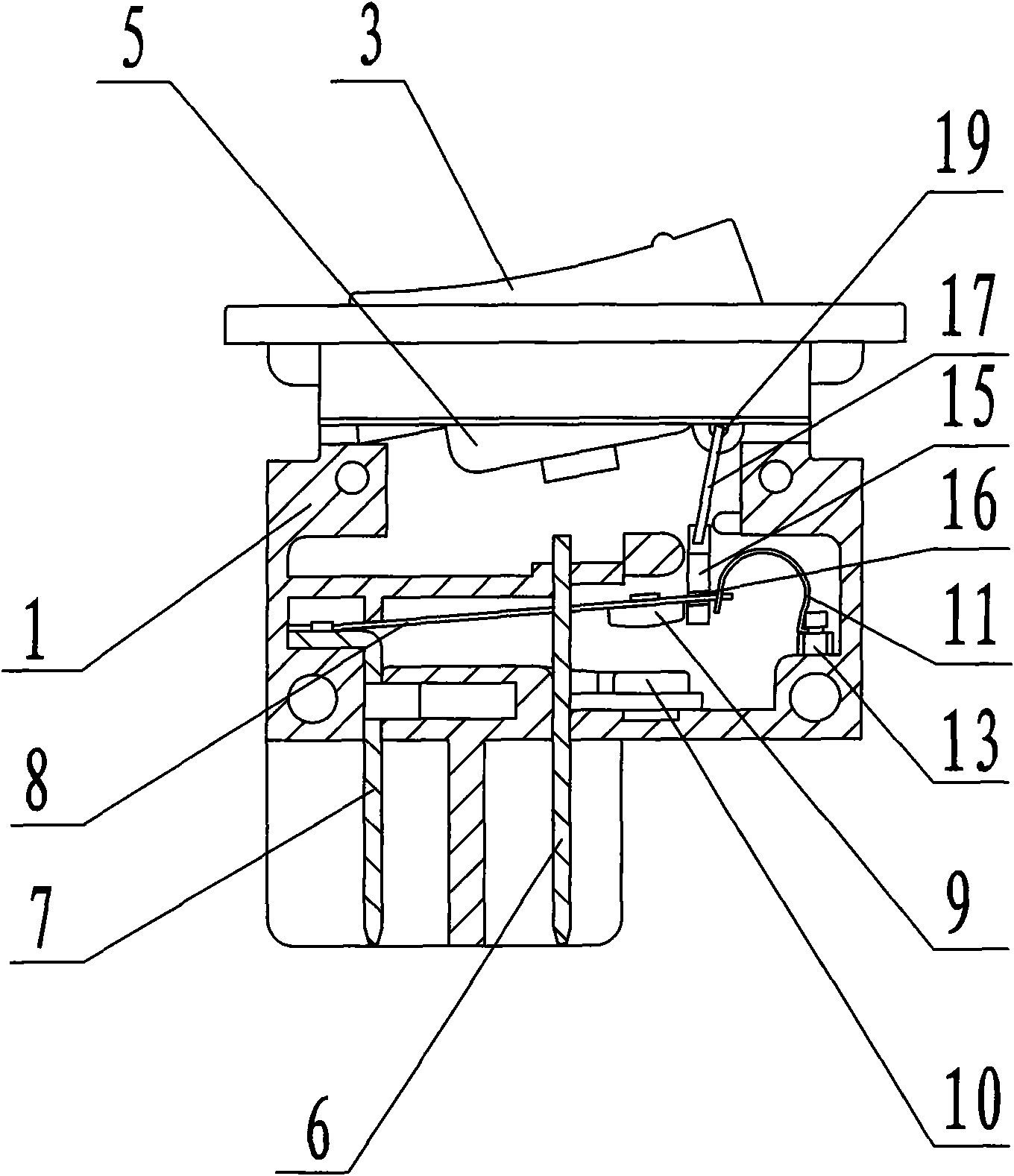 Overload protection switch