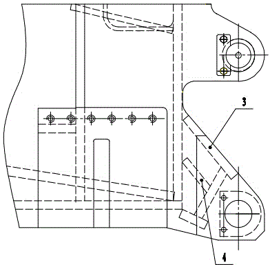 Repair method of connecting lug