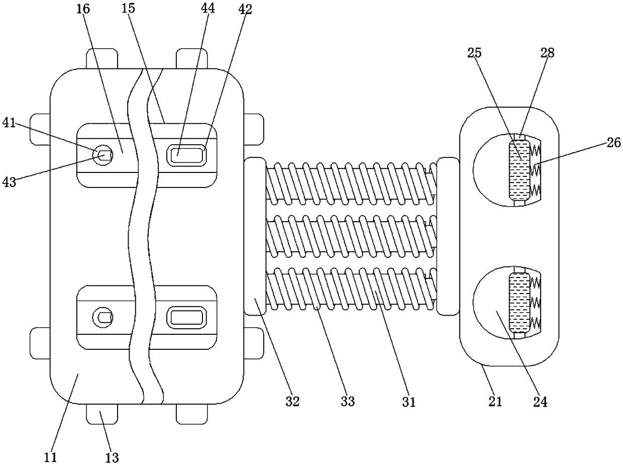 Body muscle exercising device based on static tension