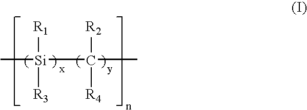 Functionalized carbosilane polymers and photoresist compositions containing the same