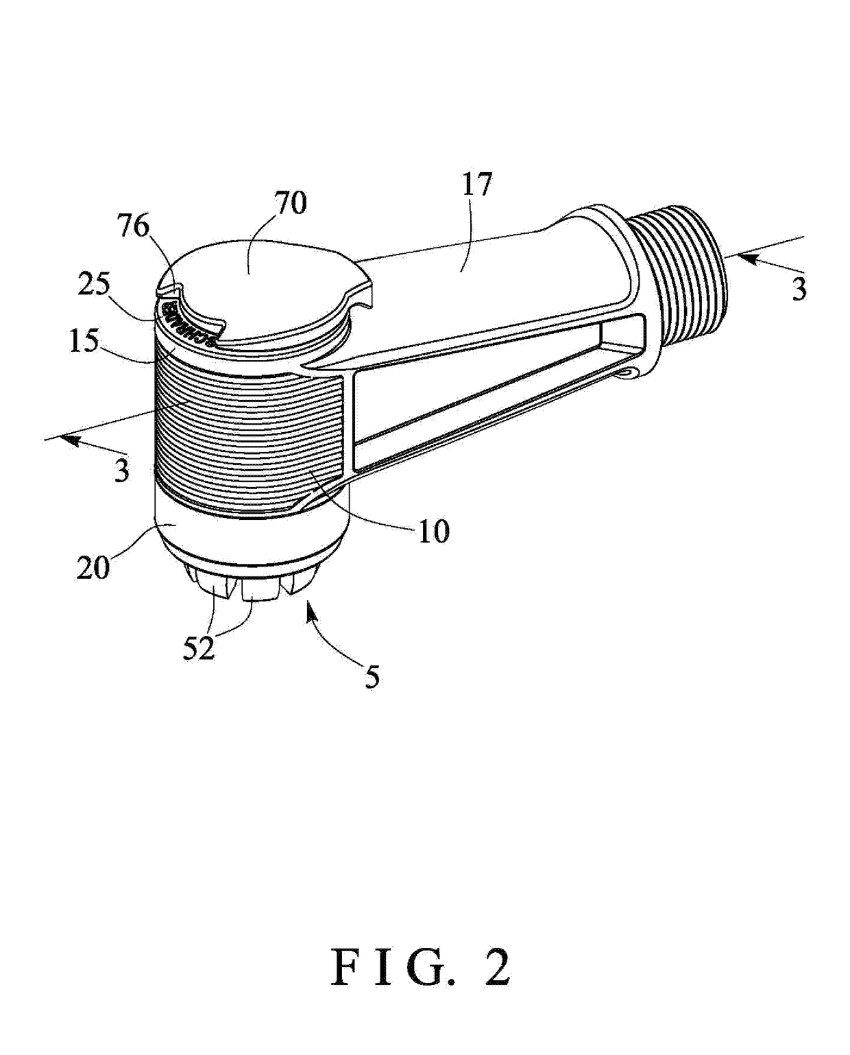 Air valve connecting device having pivotal actuating knob
