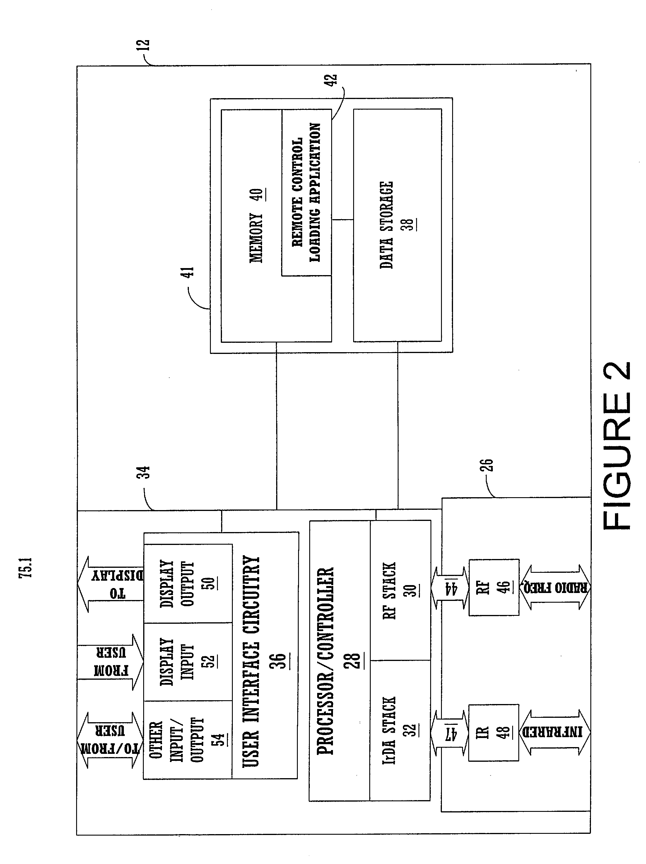 Method and system for automatic firmware updates in a portable hand-held device