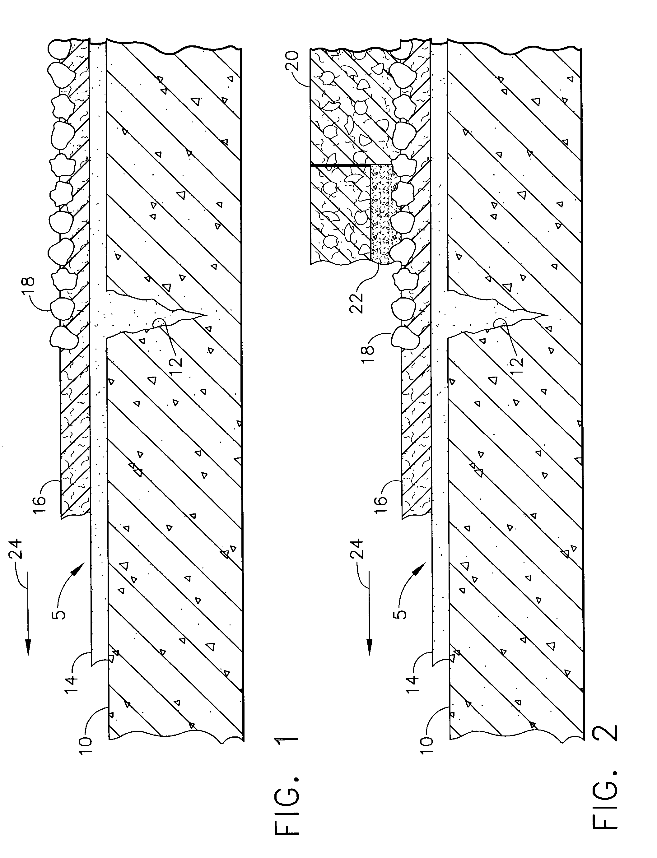 Apparatus for treating a pavement surface