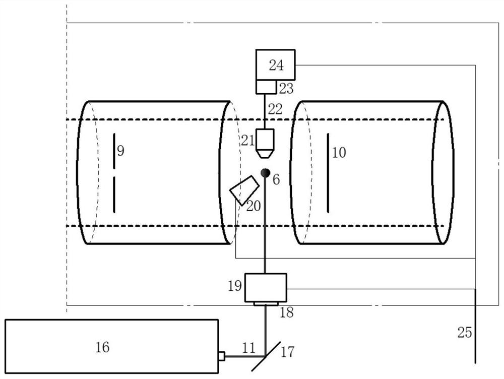 Spectrum detection system and detection method for single-particle aerosol detection