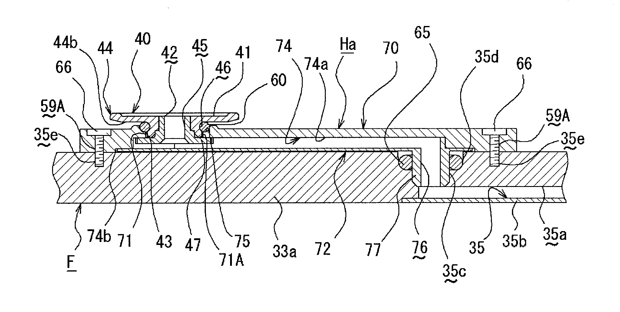 Substrate holding device