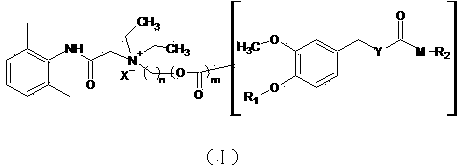 N-diethylaminoacetyl-2,6-dimethylaniline derivatives, preparation method and applications thereof