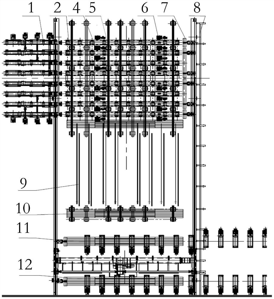 Billet ejection system and method of billet continuous casting machine