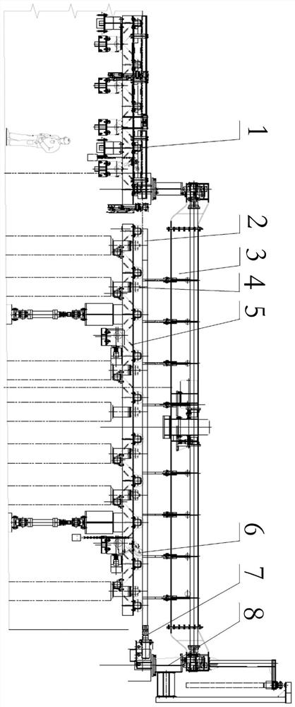 Billet ejection system and method of billet continuous casting machine