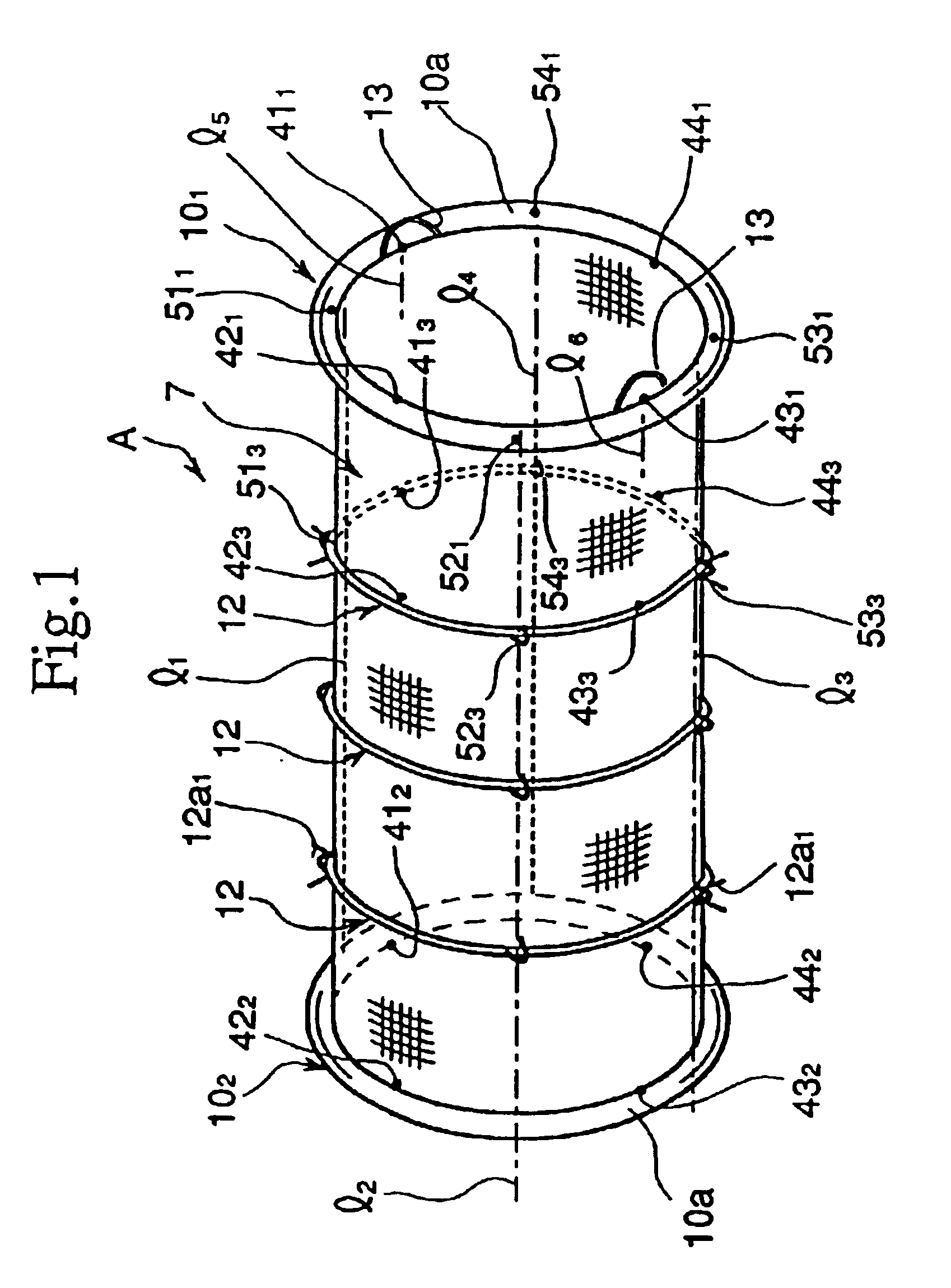 Device for handling an appliance to be implanted