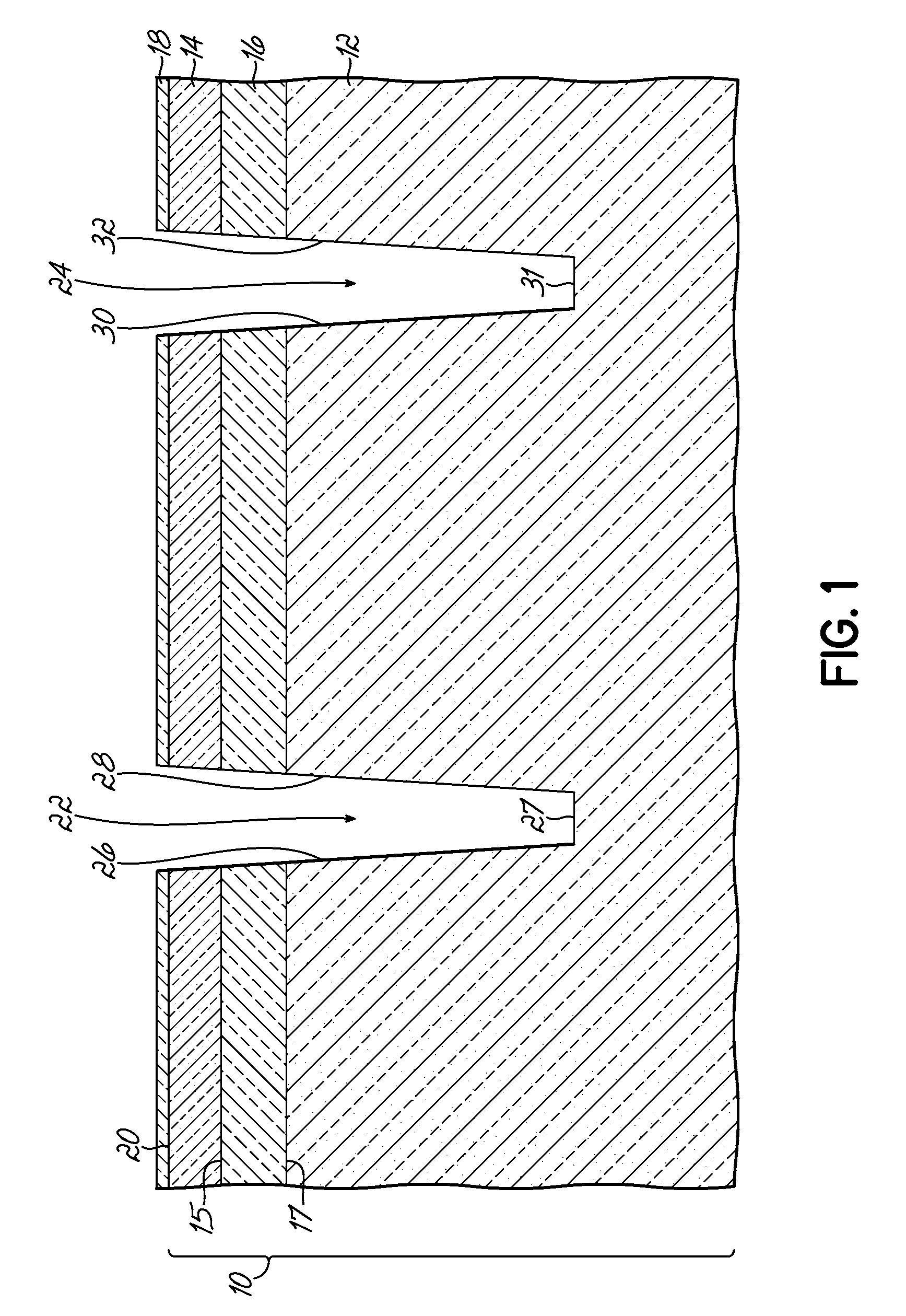 Trench generated device structures and design structures for radiofrequency and bicmos integrated circuits