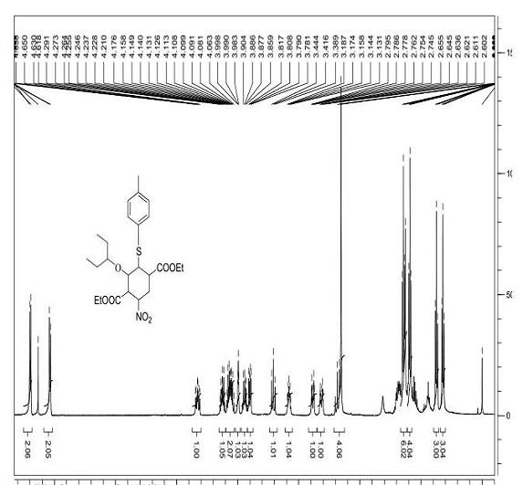 Tamiflu intermediate and synthesis method thereof