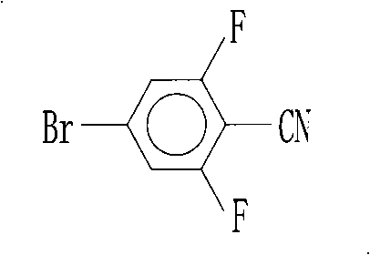 Preparation of 4-bromo-2,6-difluorobenzonitrile