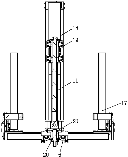 A folding hydraulic breaking device for static penetration testing equipment