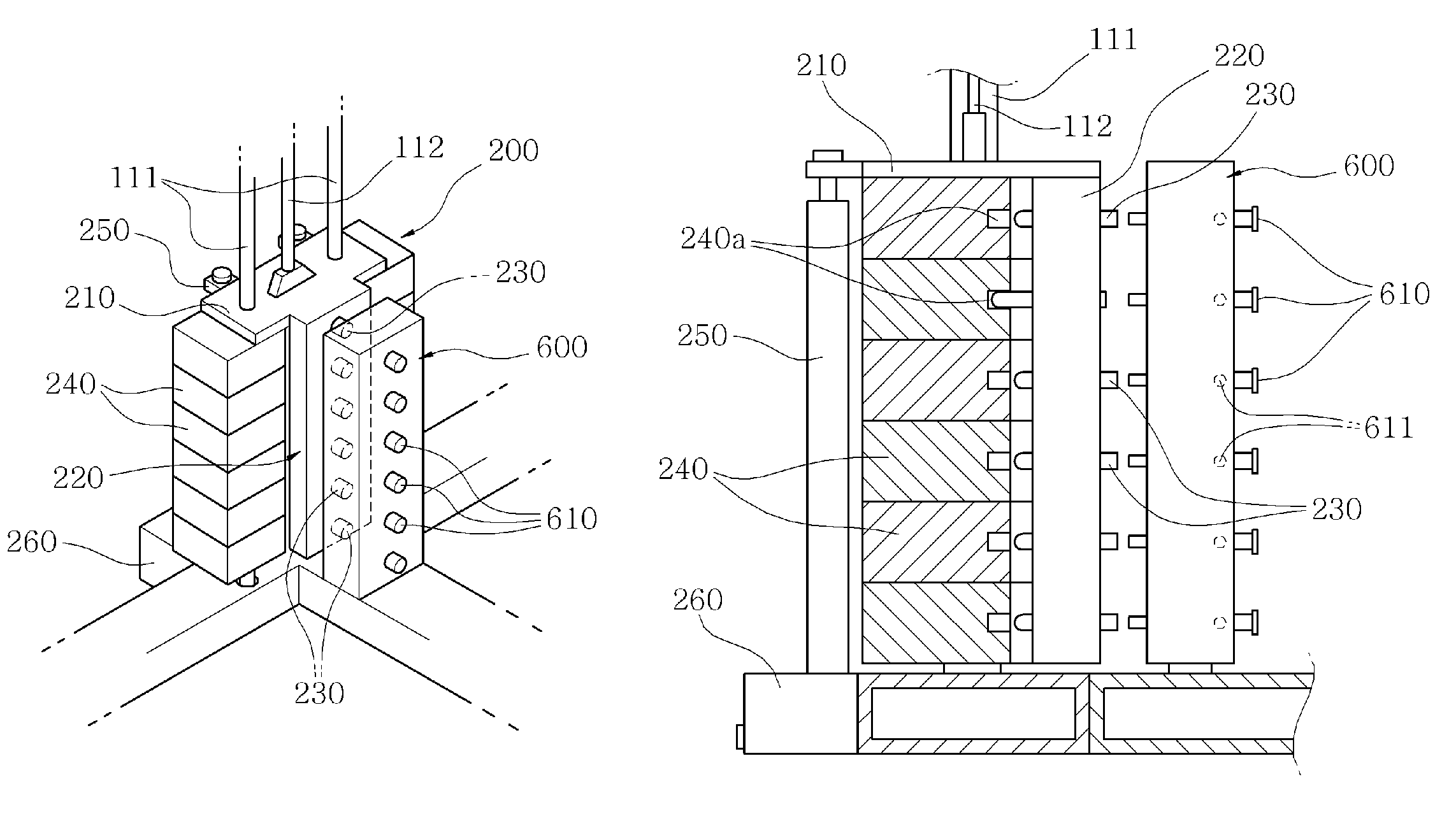 Weight-training machine having independent power generating function and stack for the machine