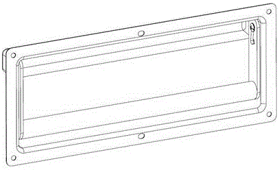 Chute-type foldable handle structure of tool cart