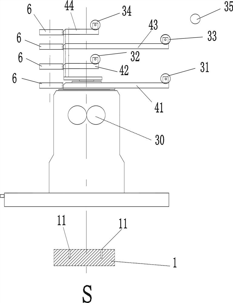 Rotary traction blown film production process