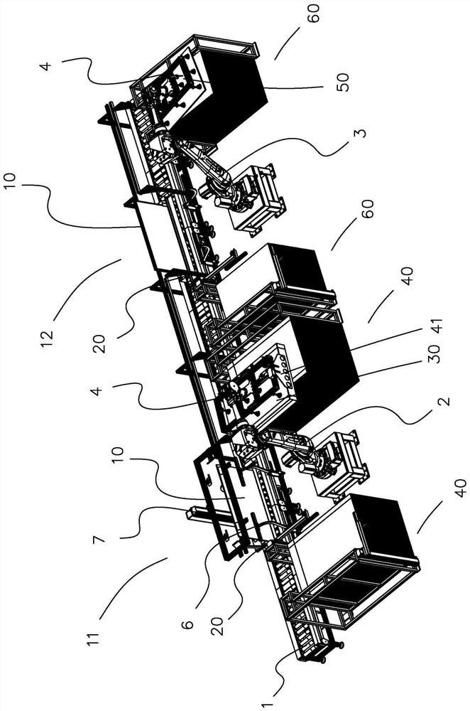 Television carton sleeving and board inserting production line