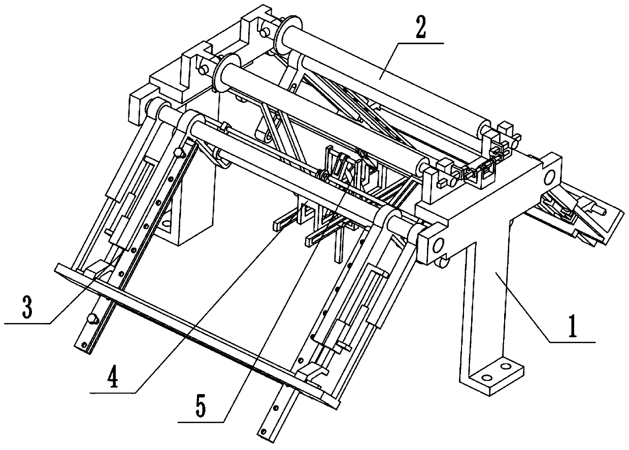 Textile material positioning device