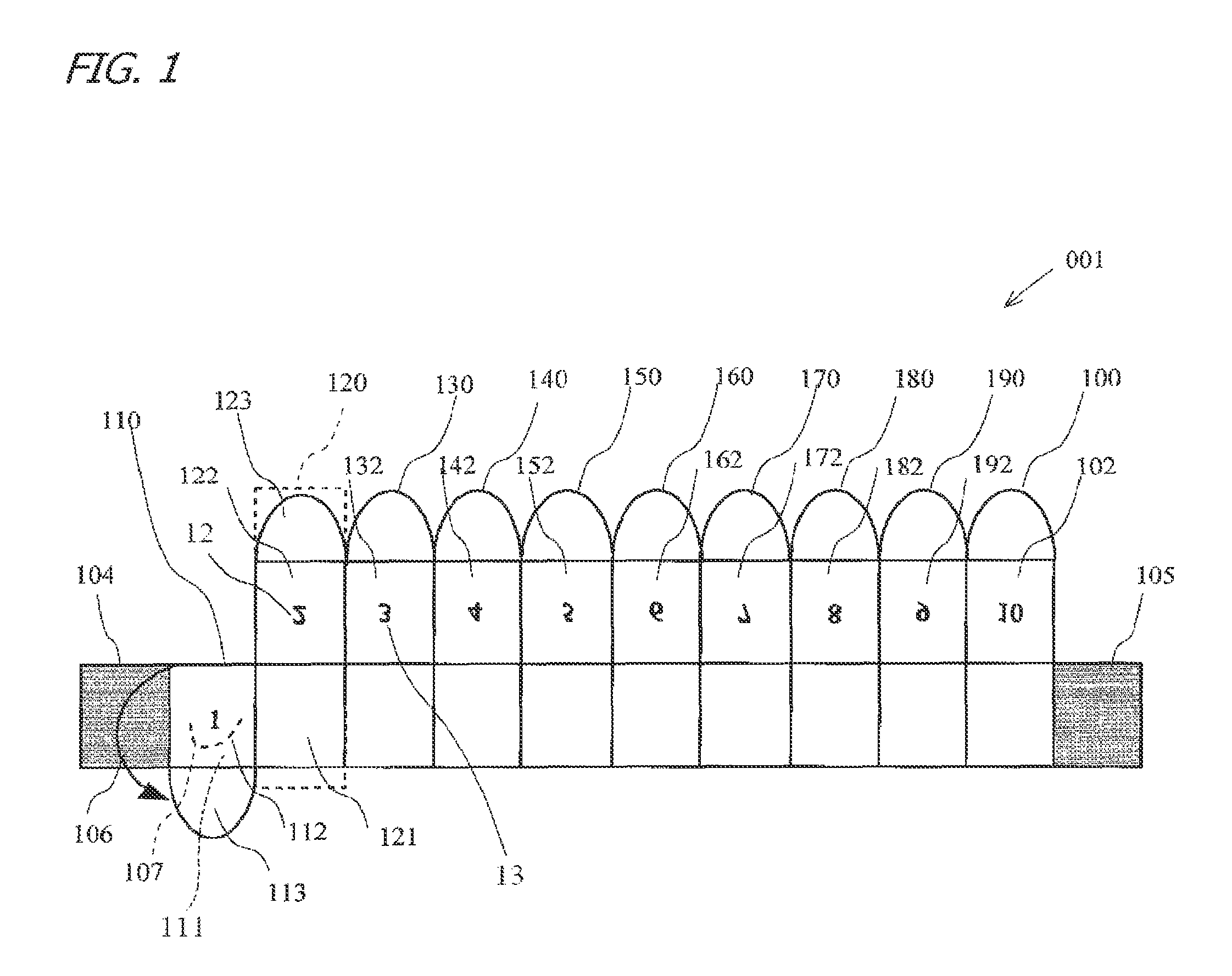 Storage receptacle for used suture needles