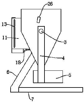 Live pig feeding device with self-cleaning function